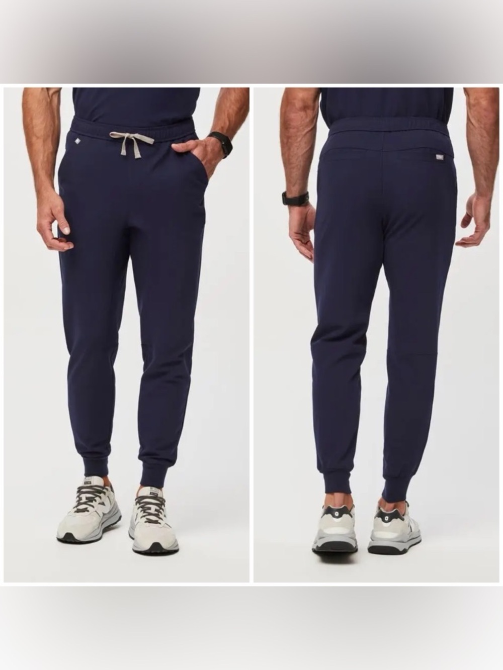 Figs Tansen Navy Jogger Men Scrub Pants (Size S/S)
